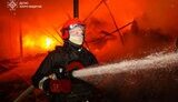 Пожежа на складі у Харкові