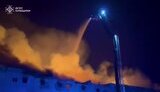 Elimination of fire in warehouse in Boryspil districtі