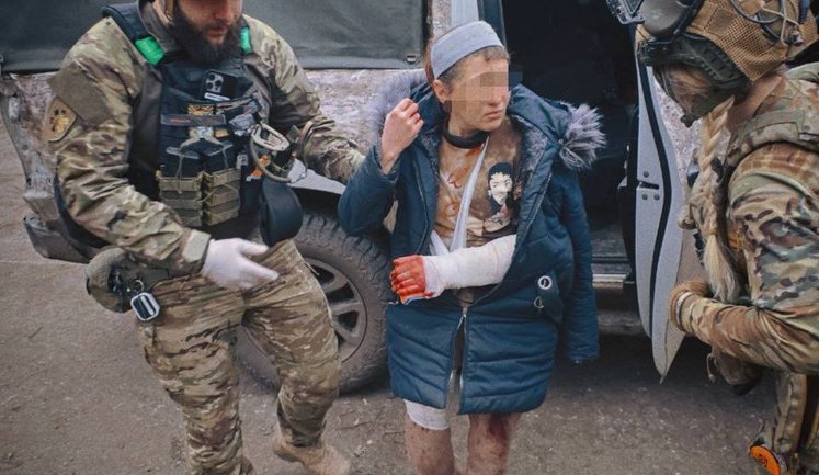 Russians attacked civilian woman in Kostiantynivka with FPV drone. PHOTOS