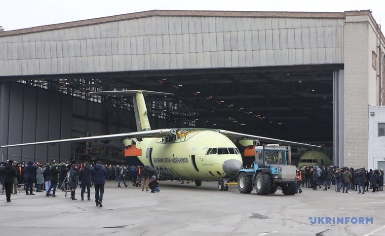 First serial military transport aircraft An-178-100R presented in Kyiv 15