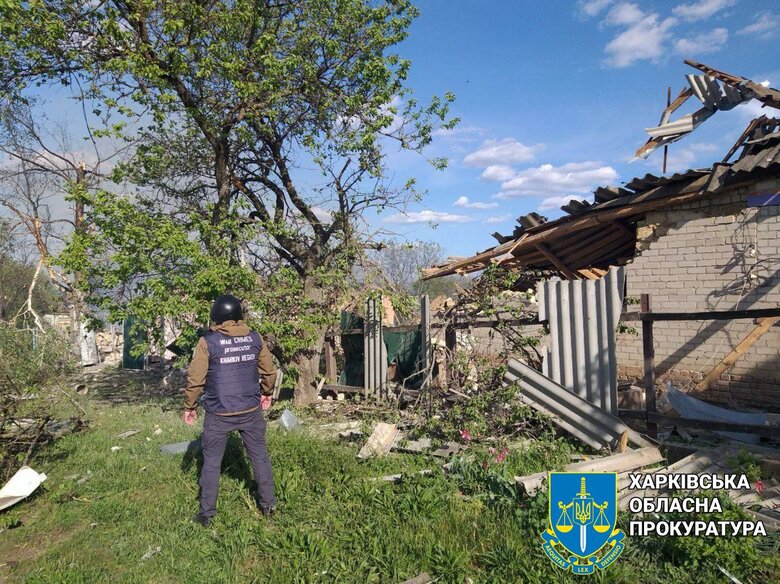 Наслідки обстрілів Купʼянщини 5 травня