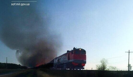 ССО уразили потяг із паливом окупантів у Джанкої Що відомо