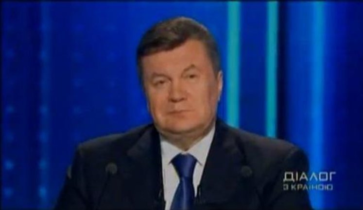 Live With Yanukovych - Pepople thank the President for "Improvement". VIDEO