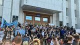 У російському Хабаровську відбувся масовий протест проти арешту губернатора Фургала: "Путін - злодій", "Путіна - у відставку!" ВIДЕО