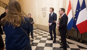 Міністр оборони Нідерландів Рубен Брекельманс та міністр збройних сил Франції Себастьян Лекорню