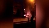 "Ну, що ви робите!? Не дай Бог вибухне! Хрін з нею з тією машиною!", - в Харкові підпалили машину чоловіка судді Муратової, яка бере участь у процесі над Зайцевою. ВIДЕО