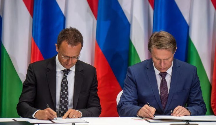 Венгрия и РФ подписали 12-пунктный план расширения сотрудничества, — Politico