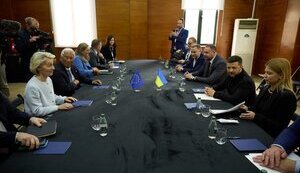Зеленский встретился с Коштой и фон дер Ляйен: говорили о давлении на РФ и движении Украины в ЕС. ВИДЕО