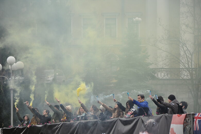 Пам’ять воїна та активіста Сергія Федорівського, який боронив Київщину та Харківщину, вшанували у Києві 09