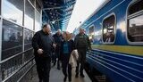 Голова Європарламенту Роберта Мецола та спікер ВР Руслан Стефанчук у Києві 9 травня 2024 року
