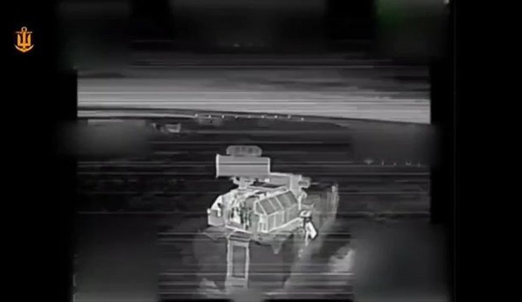 Navy and Special Operations Forces destroyed Russian air defence systems covering Saki airfield in occupied Crimea. VIDEO