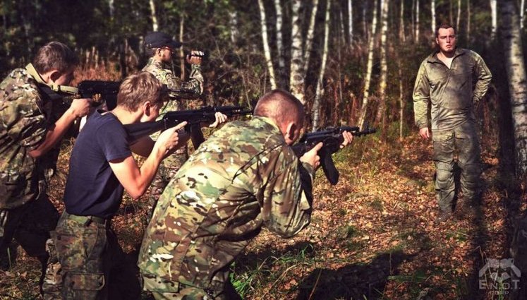 Russian mercenaries from Donbas train Russian children in camp near Moscow. PHOTOS