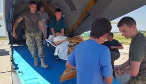 14 wounded military brought to Odesa, four of them in grave condition. PHOTOS