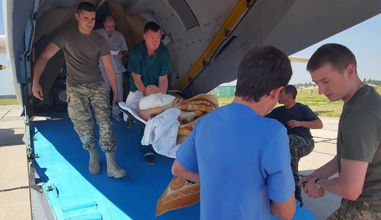 14 wounded military brought to Odesa, four of them in grave condition. PHOTOS