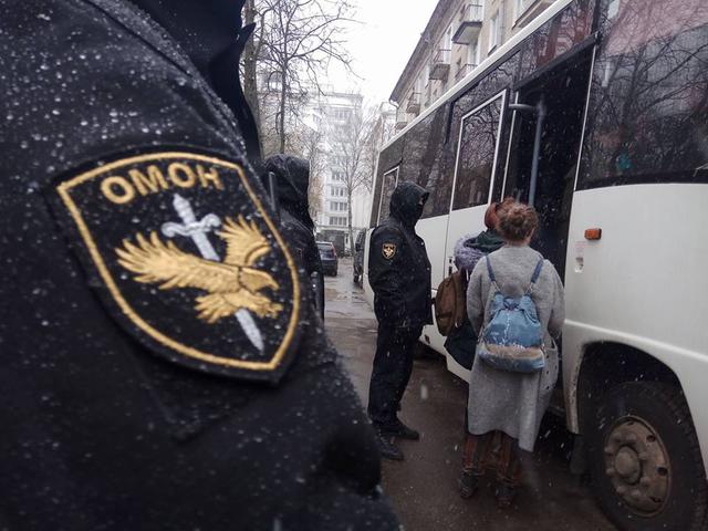 Freedom Day in Belarus: 58 people apprehended in Minsk 02