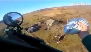 Helicopter pilots dropped gift to girl who always greeted them on combat missions. VIDEO