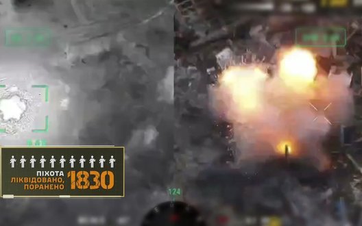 Бійці 7-го корпусу ДШВ ліквідували та поранили 1830 окупантів за березень. ВIДЕО