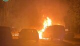Arson of military vehicles
