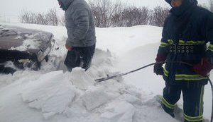 Из-за непогоды в семи областях ограничено движение крупногабаритного транспорта