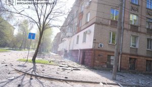 Последствия атаки РФ на Запорожье: семь раненых, в том числе 8-летний ребенок. ФОТОРЕПОРТАЖ