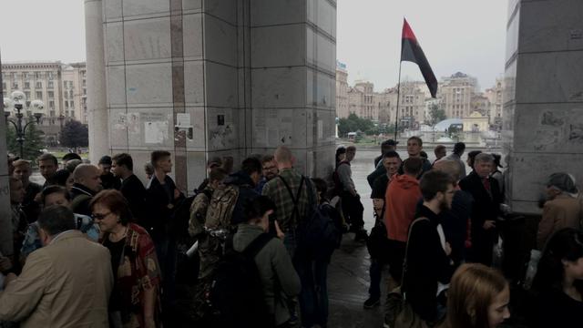 Акция в защиту семейных ценностей прошла в центре Киева 04 Акция в защиту семейных ценностей прошла в центре Киева 04