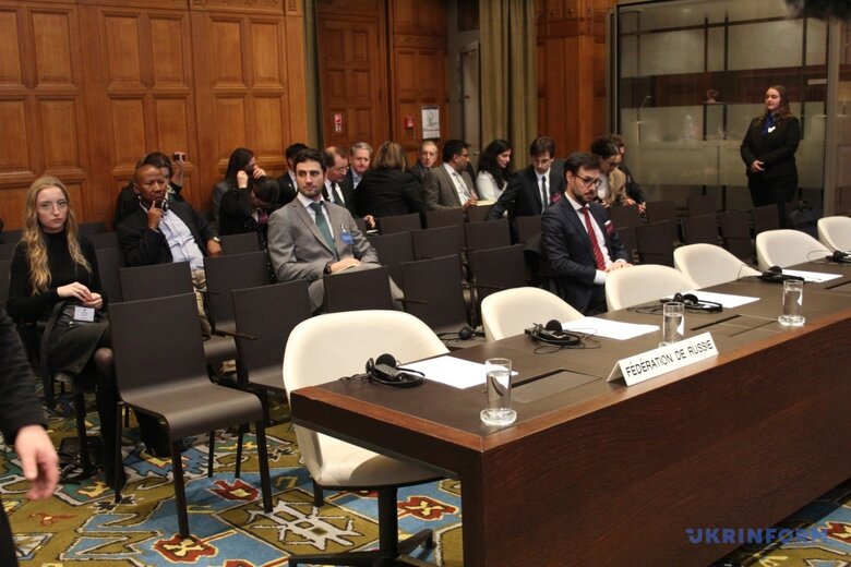 Росія проігнорувала засідання Міжнародного суду ООН, справа України проти РФ щодо геноциду, 2 лютого 2024 року, Гаага
