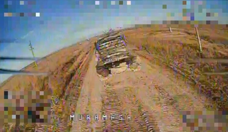 Бойцы Покровского батальона 109 бригады ТРО уничтожили вражескую огнеметную систему ТОС-1А "Солнцепек". ВИДЕО