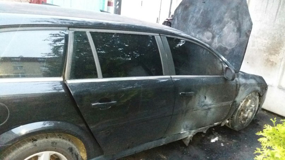 авто пожар ривне