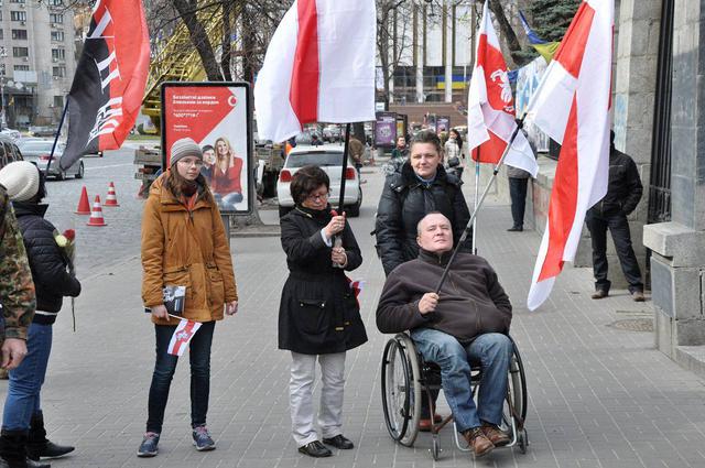 Ukrainians show solidarity with Belarusian political prisoners on Freedom Day 03 Ukrainians show solidarity with Belarusian political prisoners on Freedom Day 03