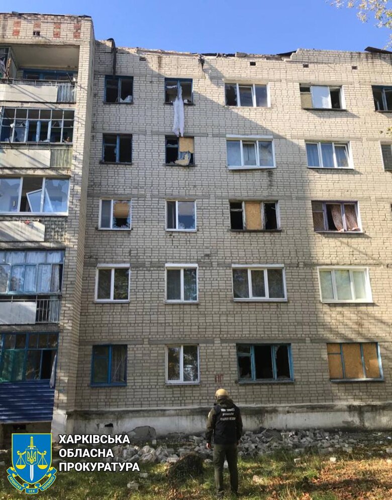 Наслідки обстрілів Куп’янського району Харківщини 06