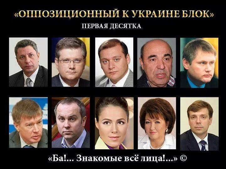 Знакомые все лица...