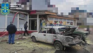 Consequences of shelling of Novovorontsovka in Kherson region