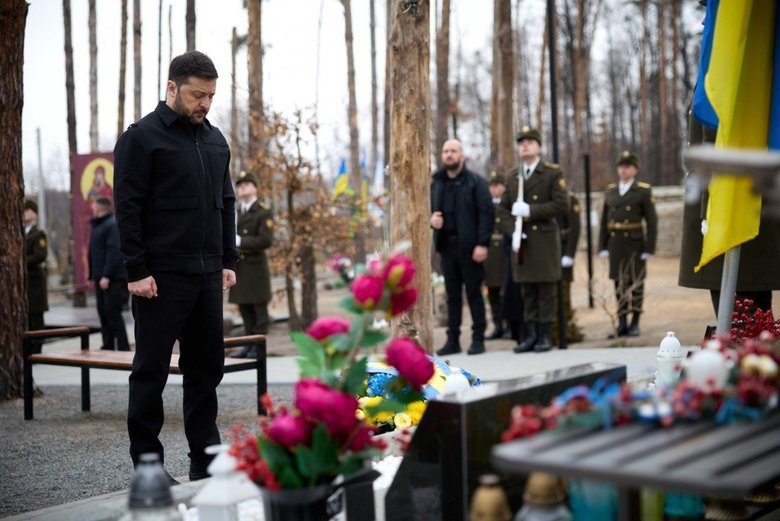 Зеленский в Мощуне