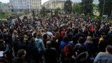 В Виннице, Луцке и Львове предприниматели пикетировали мэрии, требуя разрешить торговлю промтоварами. ФОТОрепортаж