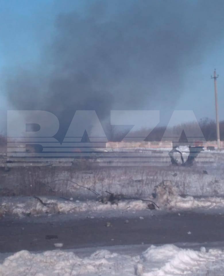 Су-25 упал в Белгородской области, пилот погиб 03