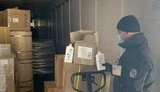 Прикордонники не дали вивезти з України партію засобів дезінфекції на 30 тисяч євро. ФОТОрепортаж