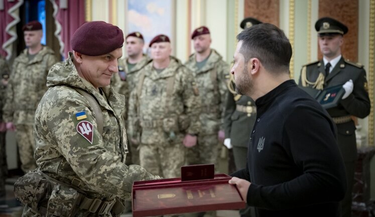 Зеленський відзначив воїнів ДШВ державними нагородами. ФОТОрепортаж
