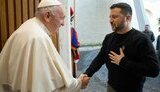 Президент України Зеленський та Папа Римський Франциск