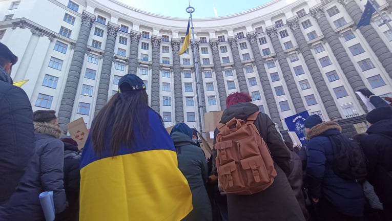 Шмыгаль встретился со студентами Киево-Могилянской академии: заявил, что начинает консультации с Радой по отставке Шкарлета 03