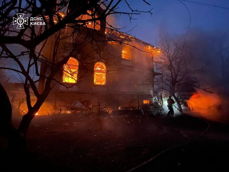 Удар по Києві 27 грудня