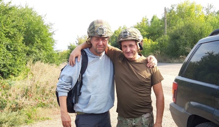 Литовський волонтер Йонас Охман: "Росія - це ваша проблема, і тільки вам її вирішувати. Я хочу, щоб Україна і самі українці це розуміли краще"