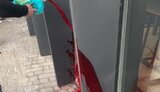 Заправку мережі "БРСМ-Нафта" облили кров