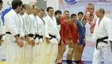 Дзюдоист-Путин борется с "лицами кавказской национальности". ФОТОрепортаж