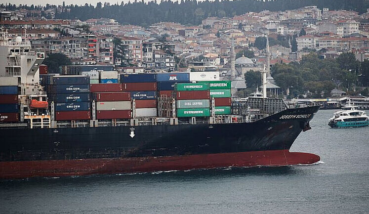First civilian ship that left Odesa port arrived in Istanbul, - Reuters. PHOTOS