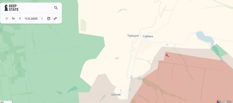 The enemy has advanced in Donetsk Oblast: updated line of contact at the Kapitolna mine