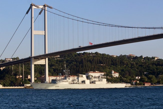 Three NATO ships heading for Sea Breeze drills 02