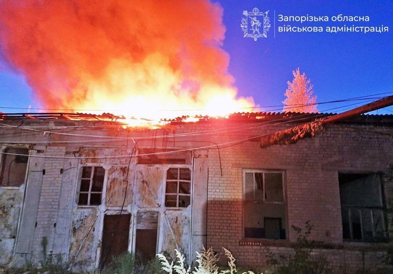 Запорізька область після обстрілу