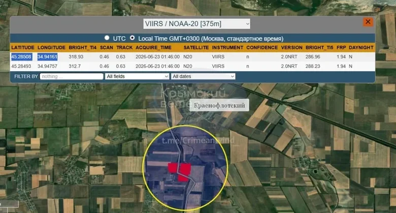 Fires have been reported at a number of sites in Crimea: OSINT analysts report attacks