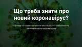 Кабмин запустил сайт о коронавирусе