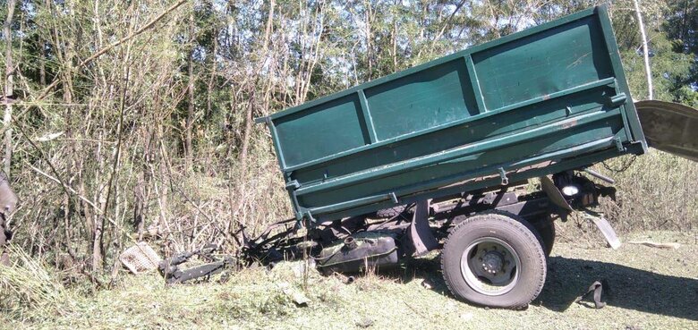 Водитель грузовика наехал на 11 мин в Сумской области, в результате взрыва он погиб, - ОВА 04